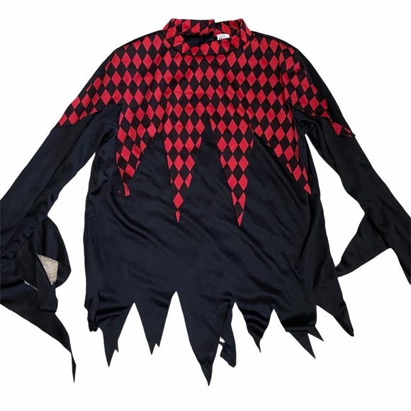 Jester Red/Black Shirt Boys Size Large 10-12 - Picture 1 of 3